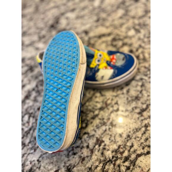 VANS SpongeBob slip on shoes men’s size 4.5 women’s 6 big boys size 4.5 - Picture 7 of 14